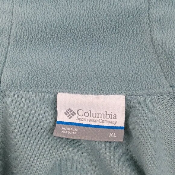 Columbia 1/4 Zip Fleece Pullover Sweatshirt Womens Size XL Lightweight Outdoor - Picture 9 of 10